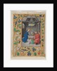 Leaf Excised from a Book of Hours: The Nativity, c. 1480 by Master of the First Prayerbook of Maximillian