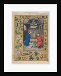 Leaf Excised from a Book of Hours: The Nativity, c. 1480 by Master of the First Prayerbook of Maximillian