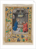 Leaf Excised from a Book of Hours: The Nativity, c. 1480 by Master of the First Prayerbook of Maximillian