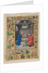 Leaf Excised from a Book of Hours: The Nativity, c. 1480 by Master of the First Prayerbook of Maximillian