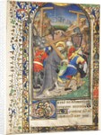 Leaf Excised from the Tarleton Hours: Christ Carrying the Cross, c. 14 by Unknown