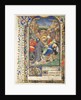 Leaf Excised from the Tarleton Hours: Christ Carrying the Cross, c. 14 by Unknown