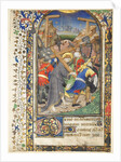 Leaf Excised from the Tarleton Hours: Christ Carrying the Cross, c. 14 by Unknown