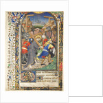 Leaf Excised from the Tarleton Hours: Christ Carrying the Cross, c. 14 by Unknown