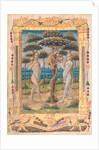 Leaf from a Book of Hours: Adam and Eve and the Fall of Man…, c. 1510 by Unknown