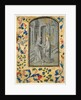 Leaf from a Book of Hours: Annunciation to the Shepherds, c. 1470-1480 by Guillaume Vrelant