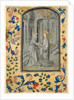 Leaf from a Book of Hours: Annunciation to the Shepherds, c. 1470-1480 by Guillaume Vrelant
