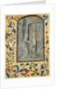 Leaf from a Book of Hours: Annunciation to the Shepherds, c. 1470-1480 by Guillaume Vrelant