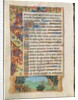Leaf from a Book of Hours: Ape Hunting Wild Boars and Ape Fishing, c. 1500-1510 by Unknown