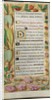 Leaf from a Book of Hours: Penitential Psalms, c. 1530-1535 by Noël Bellemare