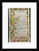 Leaf from a Book of Hours: Penitential Psalms, c. 1530-1535 by Noël Bellemare