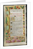 Leaf from a Book of Hours: Penitential Psalms, c. 1530-1535 by Noël Bellemare