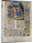 Leaf from a Book of Hours: The Betrayal of Christ, c. 1470-1485 by Maître François (circle of)
