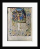 Leaf from a Book of Hours: The Betrayal of Christ, c. 1470-1485 by Maître François (circle of)