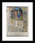 Leaf from a Book of Hours: The Betrayal of Christ, c. 1470-1485 by Maître François (circle of)