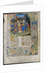 Leaf from a Book of Hours: The Betrayal of Christ, c. 1470-1485 by Maître François (circle of)