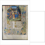 Leaf from a Book of Hours: The Betrayal of Christ, c. 1470-1485 by Maître François (circle of)