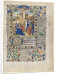 Leaf from a Book of Hours: The Crucifixion, c. 1435 by Unknown
