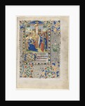 Leaf from a Book of Hours: The Crucifixion, c. 1435 by Unknown