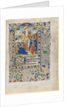 Leaf from a Book of Hours: The Crucifixion, c. 1435 by Unknown