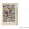 Leaf from a Book of Hours: The Crucifixion, c. 1435 by Unknown