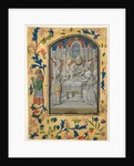 Leaf from a Book of Hours: The Visitation, c. 1470-1480 by Guillaume Vrelant