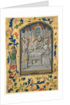 Leaf from a Book of Hours: The Visitation, c. 1470-1480 by Guillaume Vrelant