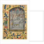 Leaf from a Book of Hours: The Visitation, c. 1470-1480 by Guillaume Vrelant