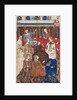 Leaf from a Cocharelli Treatise on the Vices: Accidia and Her Court, c. 1330-40 by Unknown