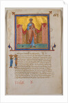 Leaf from a Greek Psalter and New Testament, 1084 by Unknown