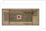 Leaf from a Jaina Manuscript, 1400s-1500s by Unknown