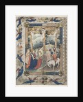 Leaf from a Missal: The Crucifixion, c. 1440-1450 by Master of Otto van Moerdrecht