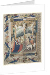 Leaf from a Missal: The Crucifixion, c. 1440-1450 by Master of Otto van Moerdrecht