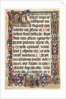 Leaf from a Psalter with Full Border with Medallions (Annunciation, SS. Jerome, Clare…, 1475 by Unknown