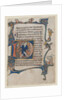 Leaf from a Psalter: Initial D: A Fool Rebuked by God, c. 1300-1320 by Unknown