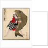 Leaf from Album of Actor Portraits, c. 1790-1810 by Shorakusai