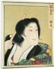 Leaf from Album of Actor Portraits, c. 1790-1810 by Shorakusai