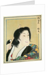 Leaf from Album of Actor Portraits, c. 1790-1810 by Shorakusai