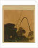 Leaf from Album of Seasonal Themes: Brush, Holder, and Leaves, 1847 by Shibata Zeshin