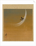 Leaf from Album of Seasonal Themes: Mouse, 1847 by Shibata Zeshin
