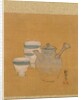 Leaf from Album of Seasonal Themes: Peasant with Basket, 1847 by Shibata Zeshin