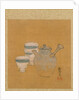 Leaf from Album of Seasonal Themes: Peasant with Basket, 1847 by Shibata Zeshin