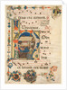 Leaf from an Antiphonary with Historiated Initial with The Nativity and Music by Unknown