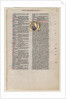 Leaf with Initial from a Latin Bible: Initial M: St. Paul with a Sword and a Book, c. 1220 by Vienna Moralized Bible Workshop