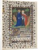 Leaves from a Book of Hours: The Visitation and Christ in Judgment, c. 1415 by Boucicaut Master