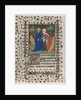 Leaves from a Book of Hours: The Visitation and Christ in Judgment, c. 1415 by Boucicaut Master
