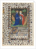Leaves from a Book of Hours: The Visitation and Christ in Judgment, c. 1415 by Boucicaut Master