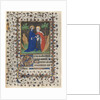 Leaves from a Book of Hours: The Visitation and Christ in Judgment, c. 1415 by Boucicaut Master