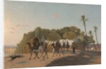 Leaving the Oasis, 1880s by Jean-Léon Gérôme