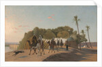 Leaving the Oasis, 1880s by Jean-Léon Gérôme